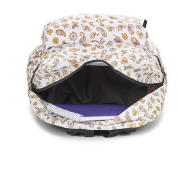 VANS Old Skool H20 Backpack Unisex Beige Polyester Laptop Sleeve Zip VN0A5I13CDM - Picture 5 of 7